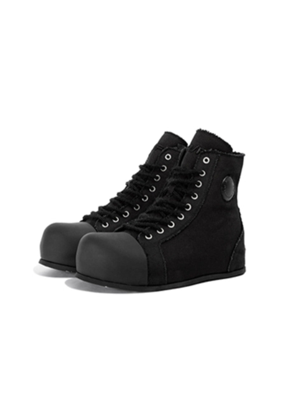 FVVO丨R/F 2.0 “ Chaos NOISE ”Canvas boots-Black - PSYLOS 1, FVVO丨R/F 2.0 “ Chaos NOISE ”Canvas boots-Black, Boots, FVVO&ROCKSTA•JAPAN, PSYLOS 1
